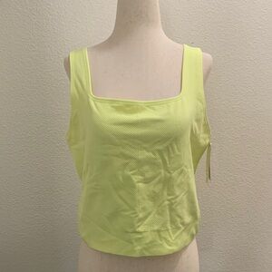 Lime Green Sleeveless Top